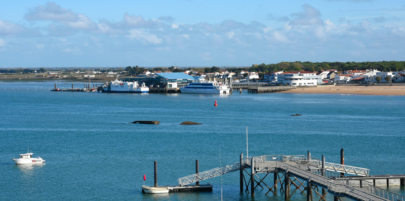 Embarcadère de Fromentine pour l'île d'Yeu