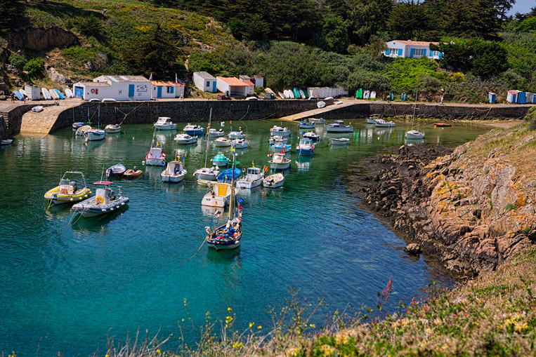 Port de la Meule sur l'Île d'Yeu