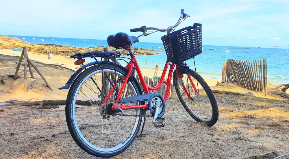 Vélo hollandais en location sur l'Île d'Yeu